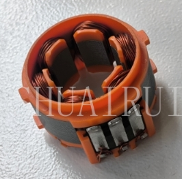 double-station brushless inner winding stator winding machine